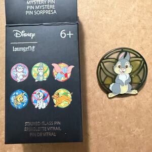 Loungefly Disney Stained Glass Thumper box Pin